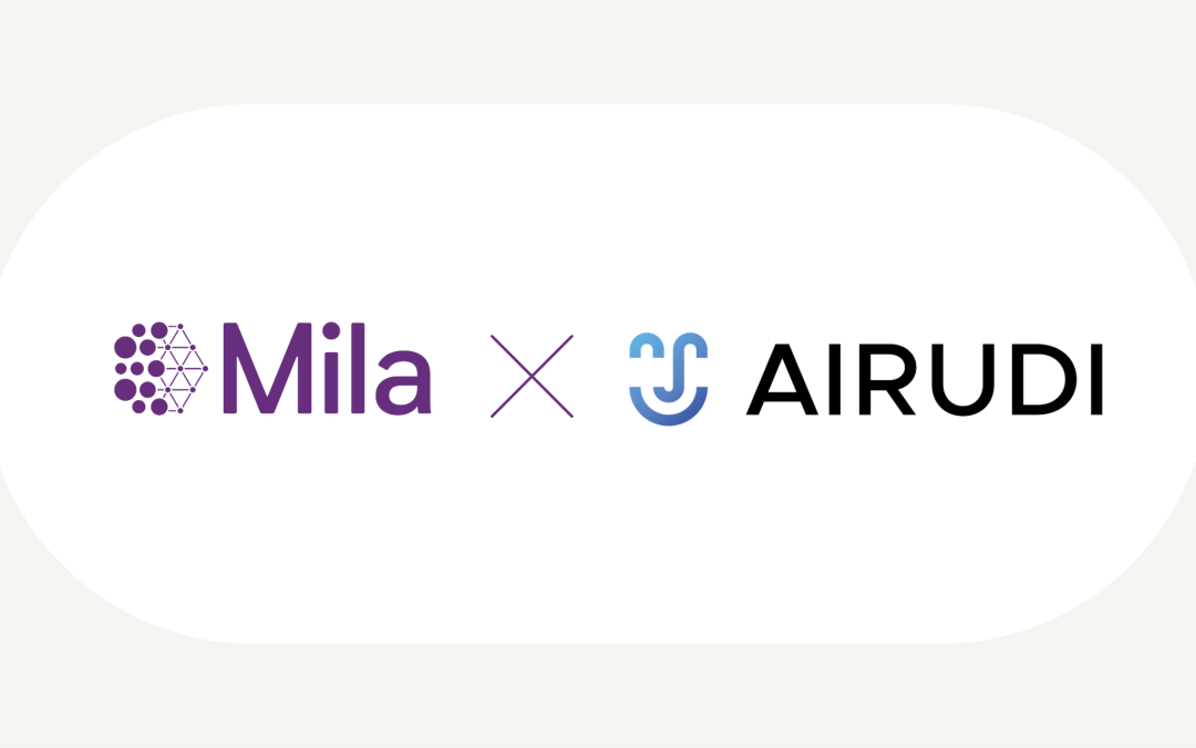 Airudi and Mila Announce Partnership to Propel AI in Human Resources Management